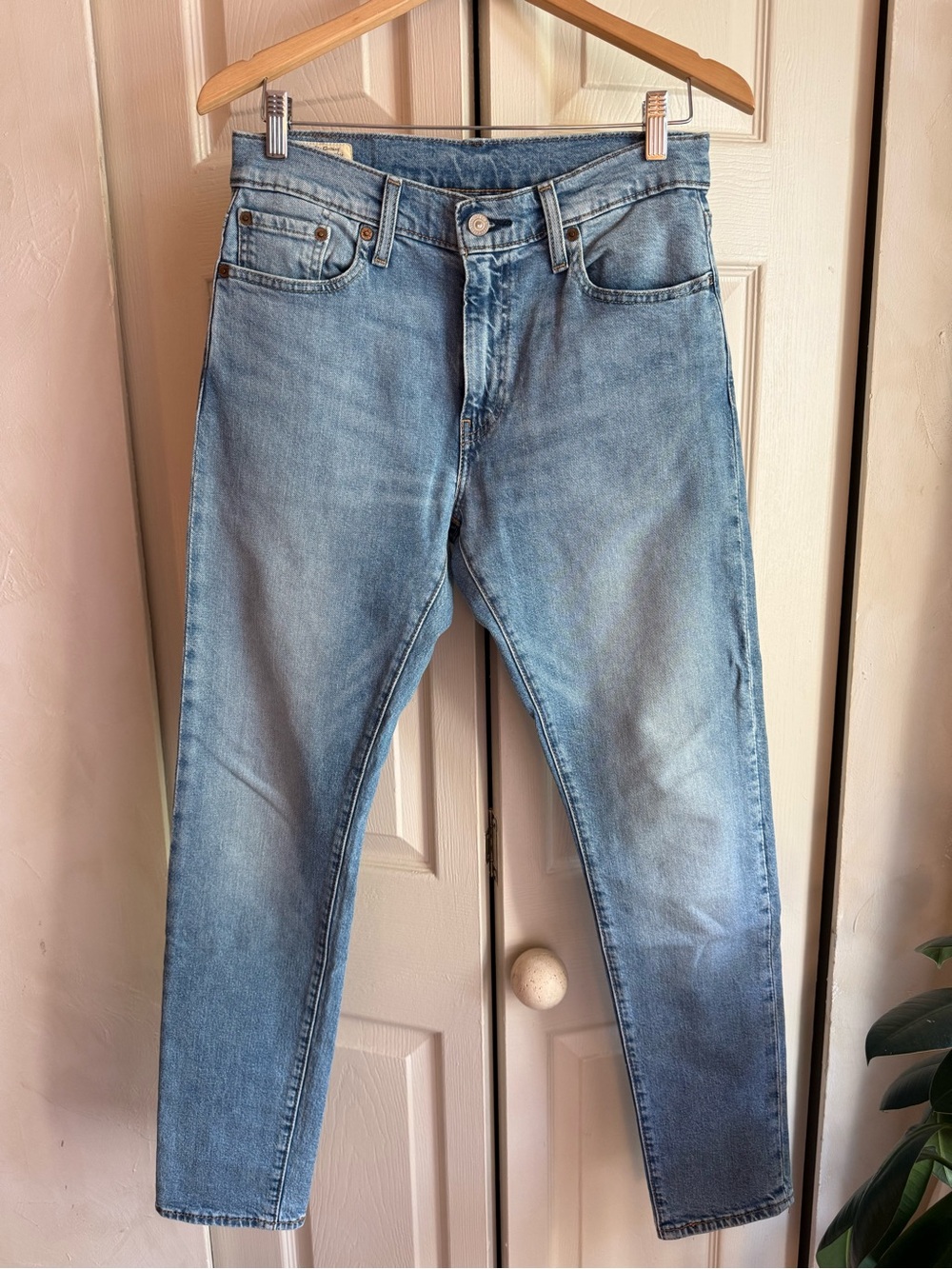 Levi's Light Blue Slim Straight Jeans